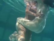 Underwater lesbians Irina Barna and Anna Feher