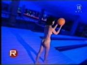 Public nude bowling
