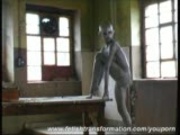 Bizarre alien transformation