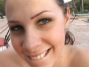 swimming pool blow job