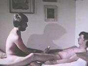 Bedroom cock sucking - Classic Bareback Film