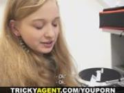 Tricky Agent - Her first porn casting movie