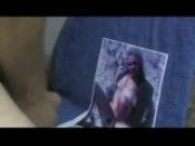 Massive cumshot on printout (12 spurts)