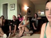 BRANDI BELLE - Group Of Friends Experimenting On Some Naked Dudes