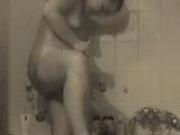 My wife shave himself