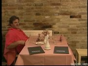 Kinky in the restaurant