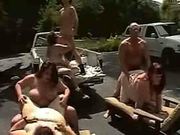 Outdoor orgy fat girls bbw