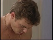 Sexy blonde makes him cum but more to see