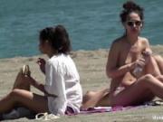 Topless Bikini teens HD Voyeur Video