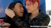 Redhead Punk Rocker gets anally banged