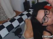 Naughty Nerdy Teen GF Amateur Cam Sex Video