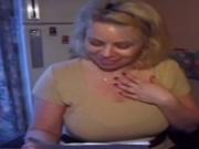 Chubby round bellied blonde fucked in her council flat