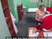 FakeHospital Doctor Santa cums twice this year