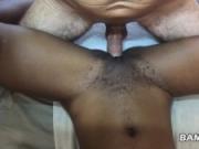 African black teen filled with hot jizz by BWC