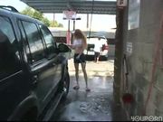 Self car wash=$3.00 Flashing included