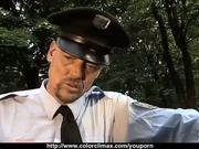 Cop punishing hot Babe for Speeding