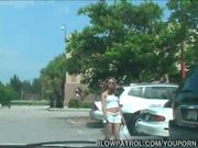 Cute Girl Giving Cop Blowjob