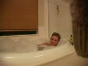 Take a peek at Amanda in the bath