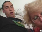he doggy-fucks wifes blonde beautiful milf inlaw