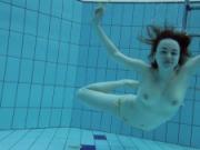 Little tits teen Lada underwater naked