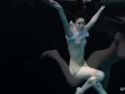 Actual mermaid super hot babe underwater