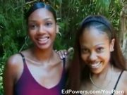 Lesbians play toys and oral massage
