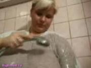 Huge Shower Boobs In Wet T-Shirt