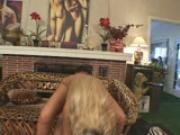 Big Boobed Blonde Buxom Battles Big Black Boner