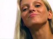 German blonde plays with herself - Sascha Production