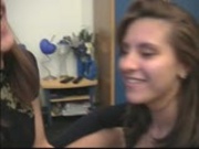 Hot Lesbians Kissing and Feeling