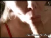 Gooey Face Cum Cream Handjob