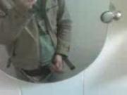 Clive wanks in the work toilet