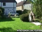 Busty mother in law lures her daughter\'s husband