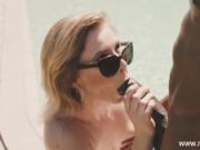 MARISKAX Tina gets fucked poolside by a big black cock