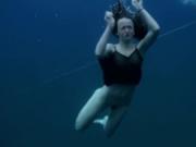 Hot girls on tenerife in the sea