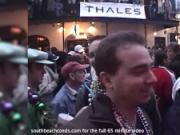 some girls flashing in this mardi gras new orleans home porn video