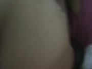 Jamming the wife with a huge dildo part 2