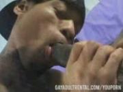 Sweaty Black Guys giving oral