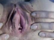 Up Close Wet pussy, Intense real orgasm,