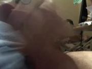 me wanking on cam for girlfriend and cumshot