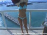 Girlfirend Strips Down To The Sesxy Goods