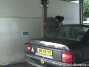 Car Wash Threesome