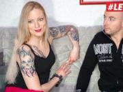 LETSDOEIT - German Tattooed Milf Films Her First Sex Tape