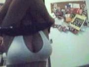 hot babe on webcam (part 2)