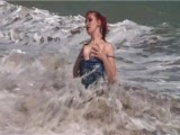Sabrina in the Surf