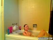 Kaylee Rain Naked in the Shower