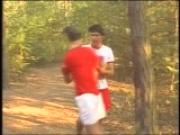 Gay fucking in the woods