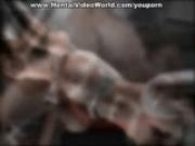 Babe in white armor screwed