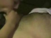 Hot babe sucking husband\'s cock (part 1)