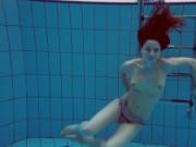 Liza Bubarek babe in the pool